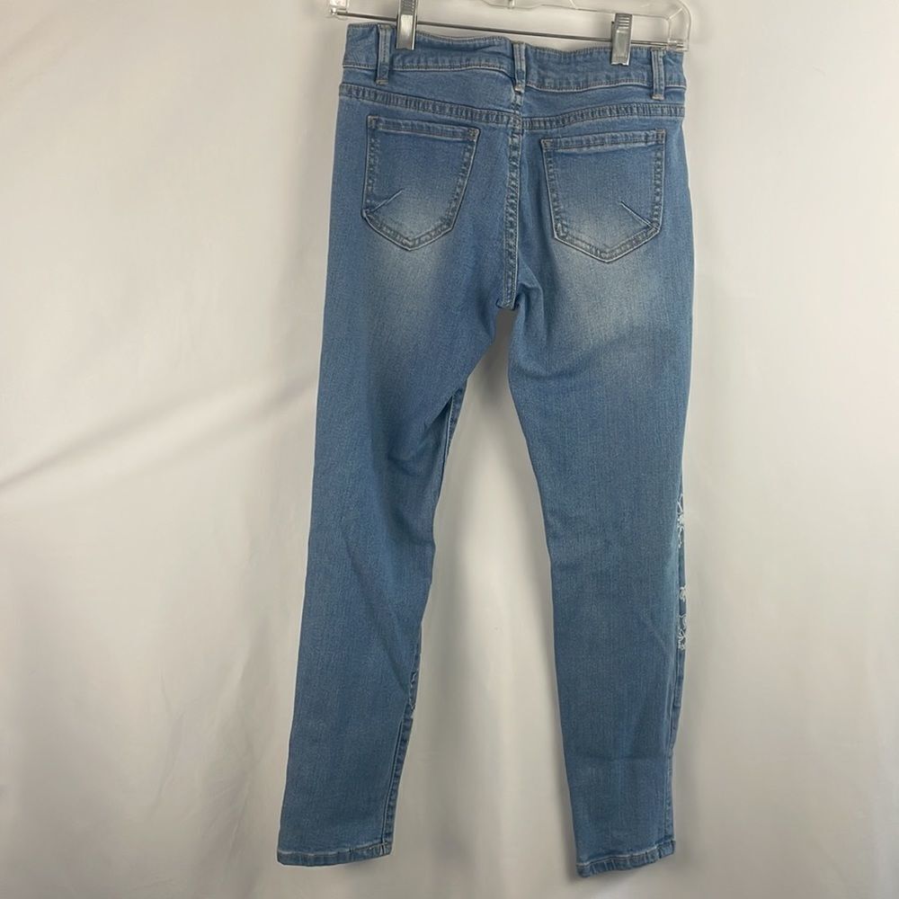 Distressed Print Jeans  - Picture 7 of 10